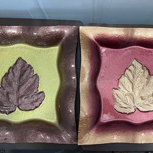 Decorative Leaf Plates